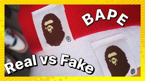 bape waist bag original vs fake|authentic bape clothing.